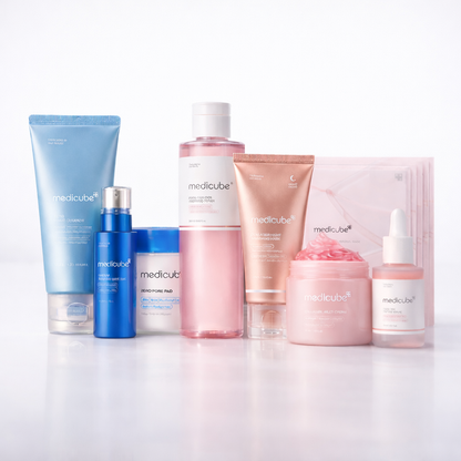 Medicube® Set Soin Premium | Routine Douce Peau Lumineuse (8 Pcs™)