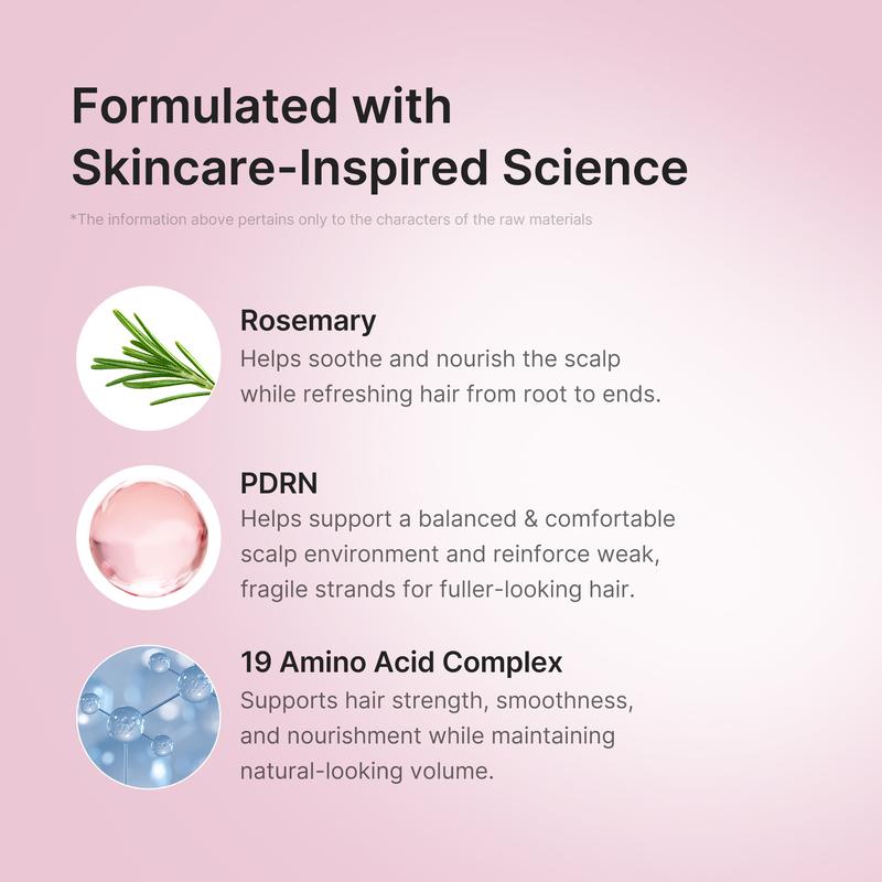 Medicube Rosemary PDRN Set Soin Cuir Chevelu à Pointes | 3 Produits Essentiels | Soin Capillaire Coréen