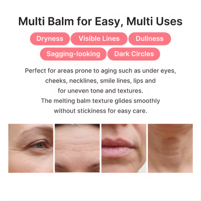 GlowRoutine® - Baume Multi-Usage Rose au Collagène et PDRN Coréen
