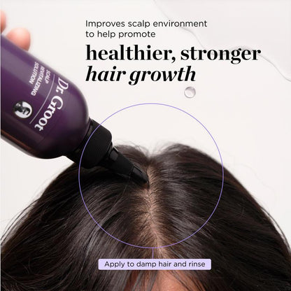 Dr.Groot Set Complet Anti-Chute de Cheveux, Solution Revitalisante du Cuir Chevelu, Épaississant Capillaire, Biotine