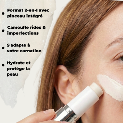 Fond de Teint Stick Auto-Adaptable 2-en-1