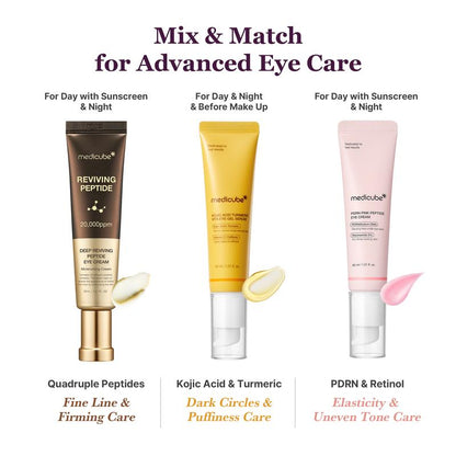 Set Sérum Contour des Yeux Éclat | Soin Illuminateur, Raffermissant et Anti-Poches pour un Regard Plus Frais