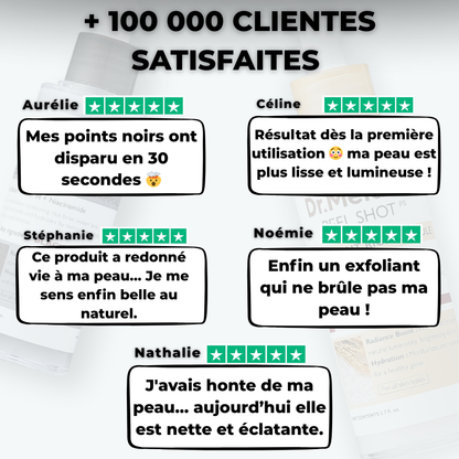 Dr Melaxin™ - Duo Peau Nette au Riz – Exfoliant Anti-Points Noirs & Pores
