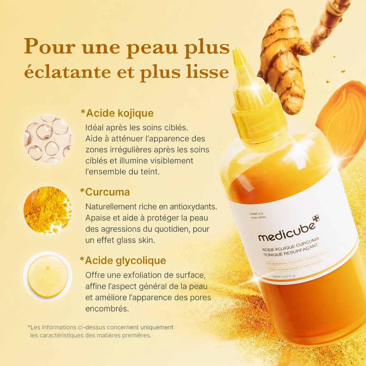 Tonique Uniformisant Glass Skin – Acide Kojique, Niacinamide & Glycolique