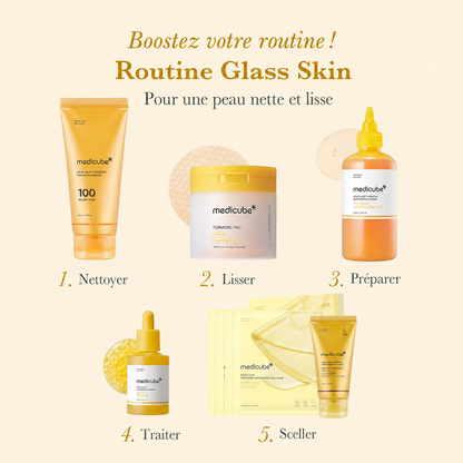 Tonique Uniformisant Glass Skin – Acide Kojique, Niacinamide & Glycolique