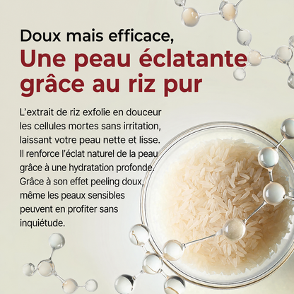 Dr Melaxin™ - Duo Peau Nette au Riz – Exfoliant Anti-Points Noirs & Pores