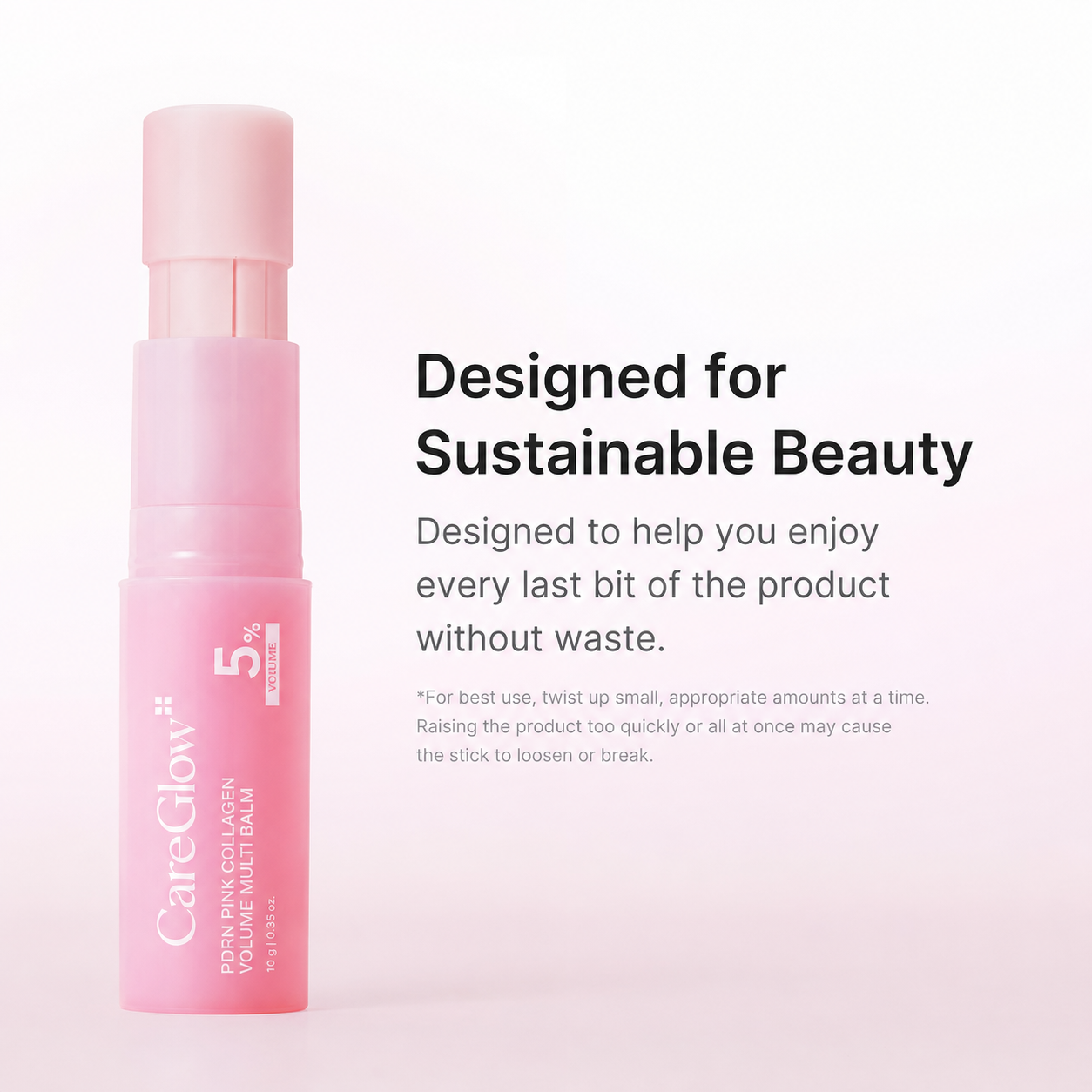 GlowRoutine® - Baume Multi-Usage Rose au Collagène et PDRN Coréen