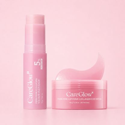 GlowRoutine® - Baume Multi-Usage Rose au Collagène et PDRN Coréen