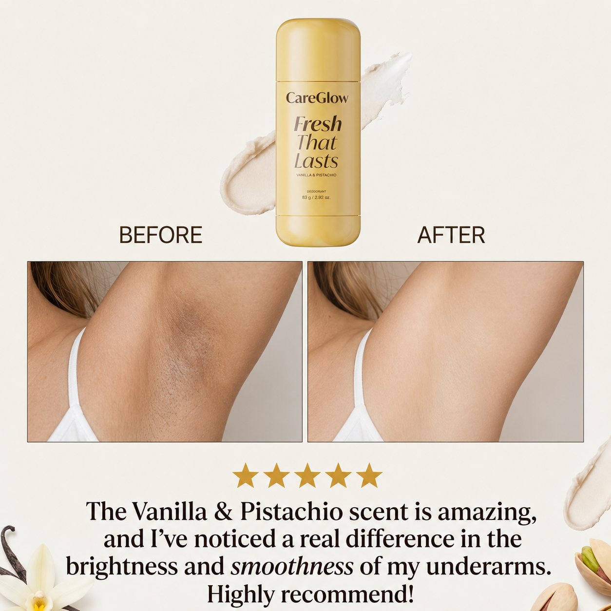 GlowRoutine© - Stick Déodorant Doux pour la Peau™