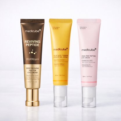 Set Sérum Contour des Yeux Éclat | Soin Illuminateur, Raffermissant et Anti-Poches pour un Regard Plus Frais