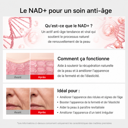 Sérum Raffermissant NAD+ EGF – Peau plus ferme, plus rebondie et plus lisse