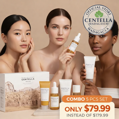 Set Soin Premium à la Centella Coréenne (5 Pcs™)