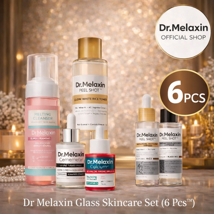 Dr Melaxin Premium Glass Skincare (Set 6 Pcs)™