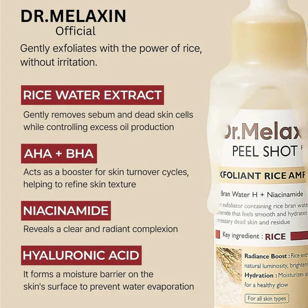 Dr Melaxin™ - Exfoliant Peel Shot Coréen