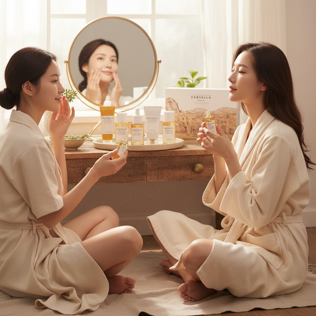 Set Soin Premium à la Centella Coréenne (5 Pcs™)