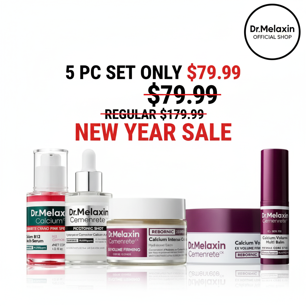 Dr Melaxin Set Soin Glass Skin (5 Pcs™)