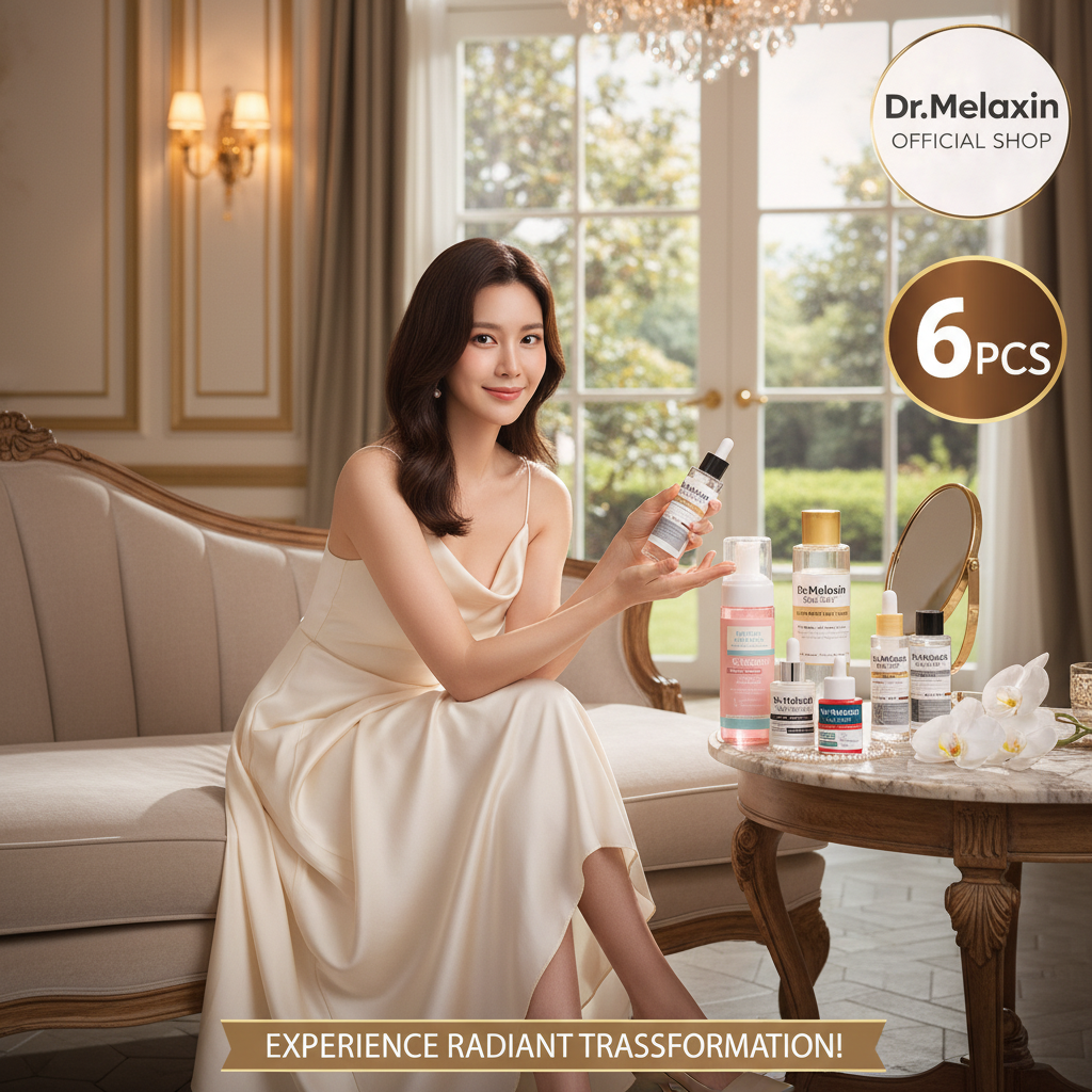 Dr Melaxin Premium Glass Skincare (Set 6 Pcs)™